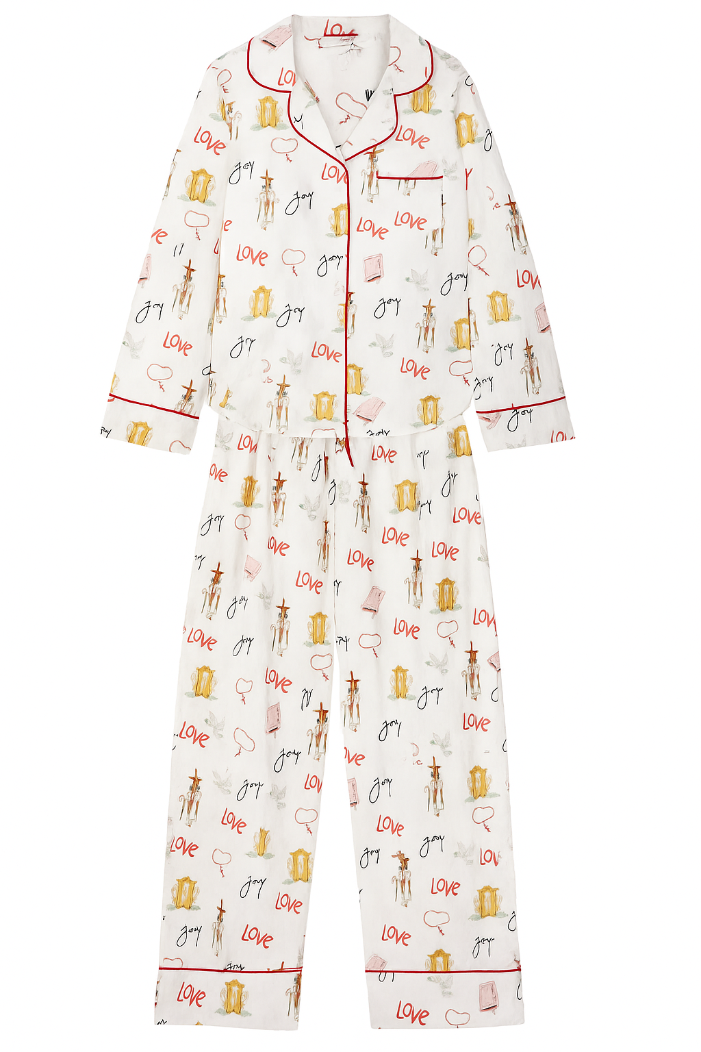 Jesus Girl Long Sleeve Pyjama Top